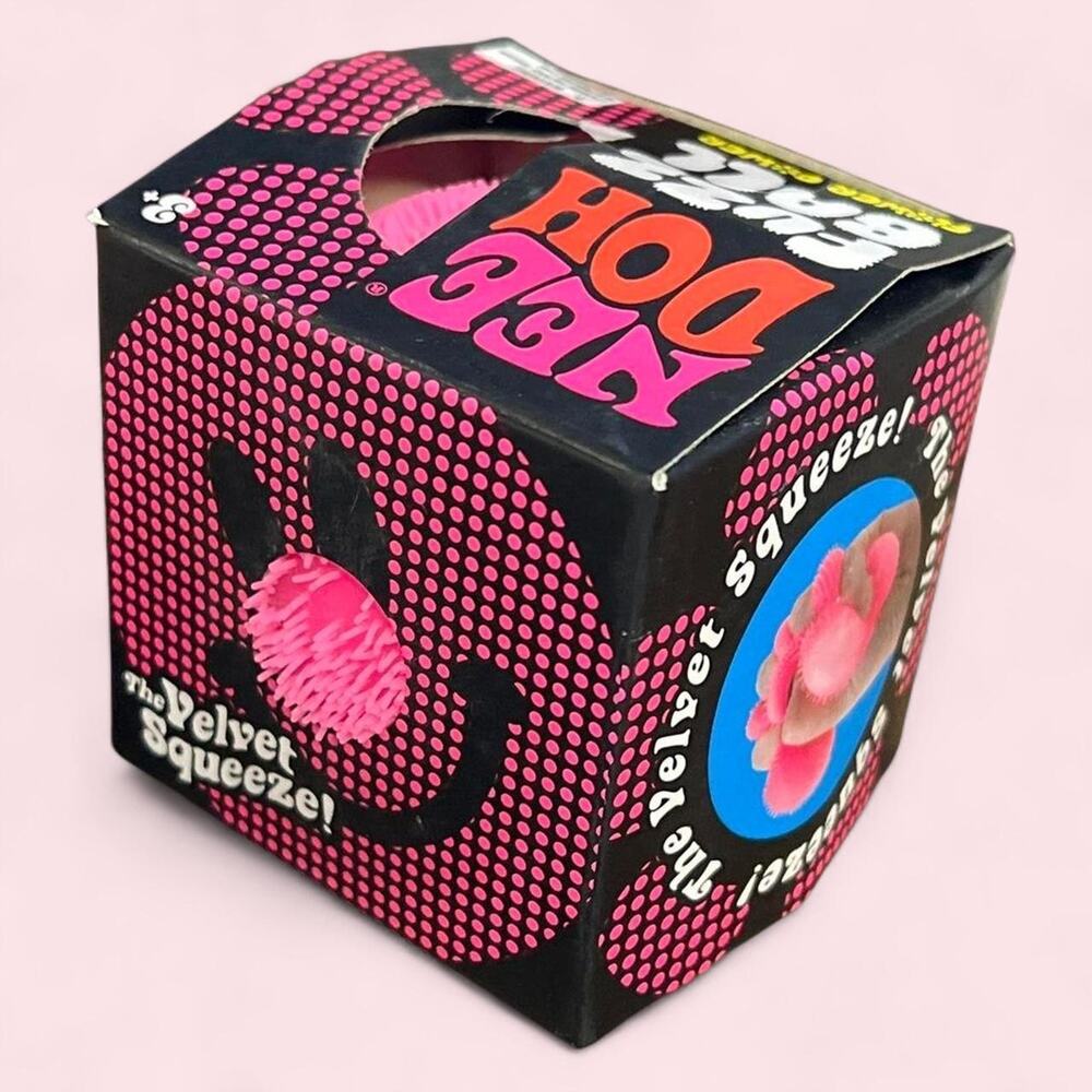 Needoh Pink Velvet Squeeze